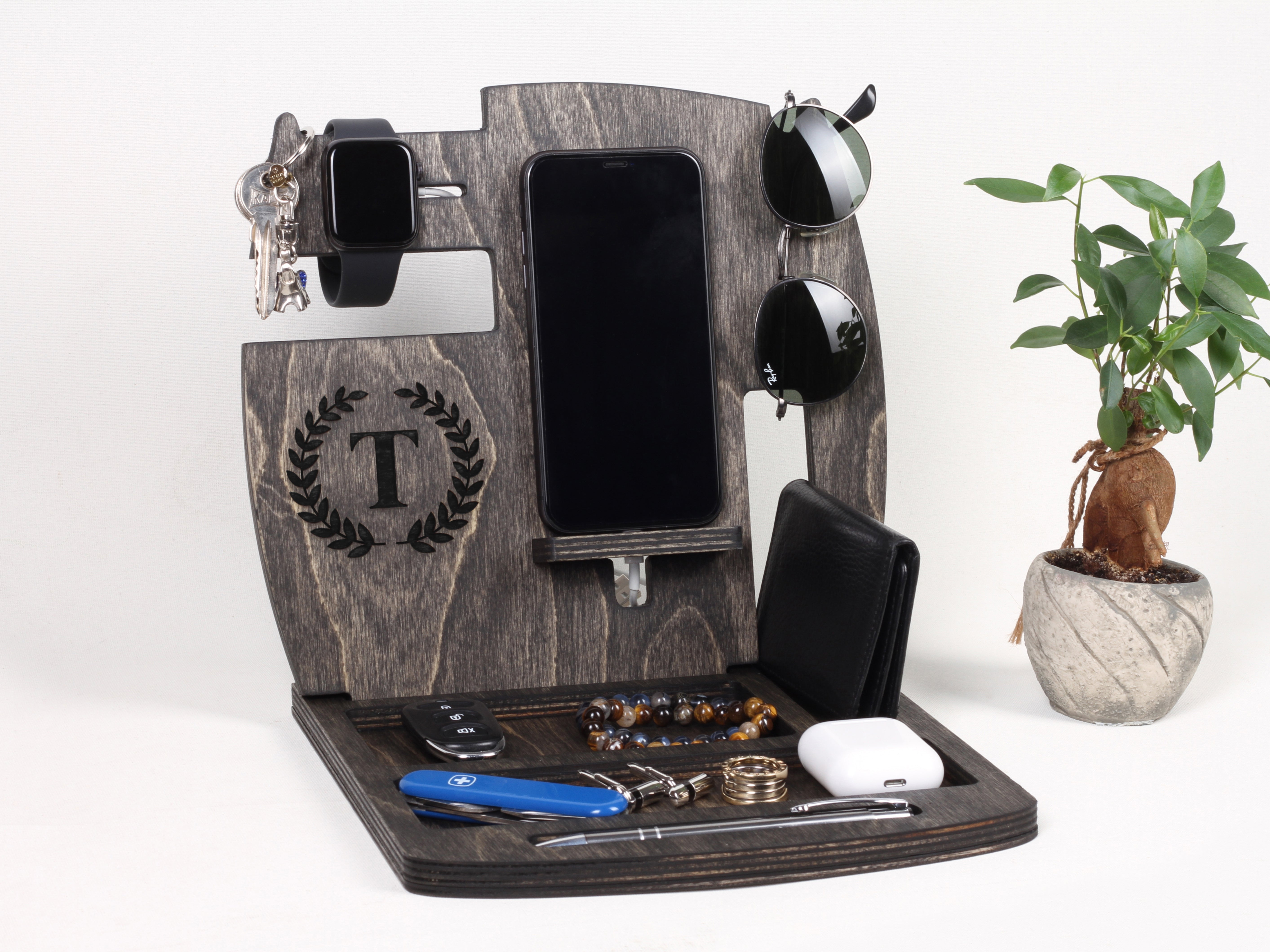 Wood Docking Station