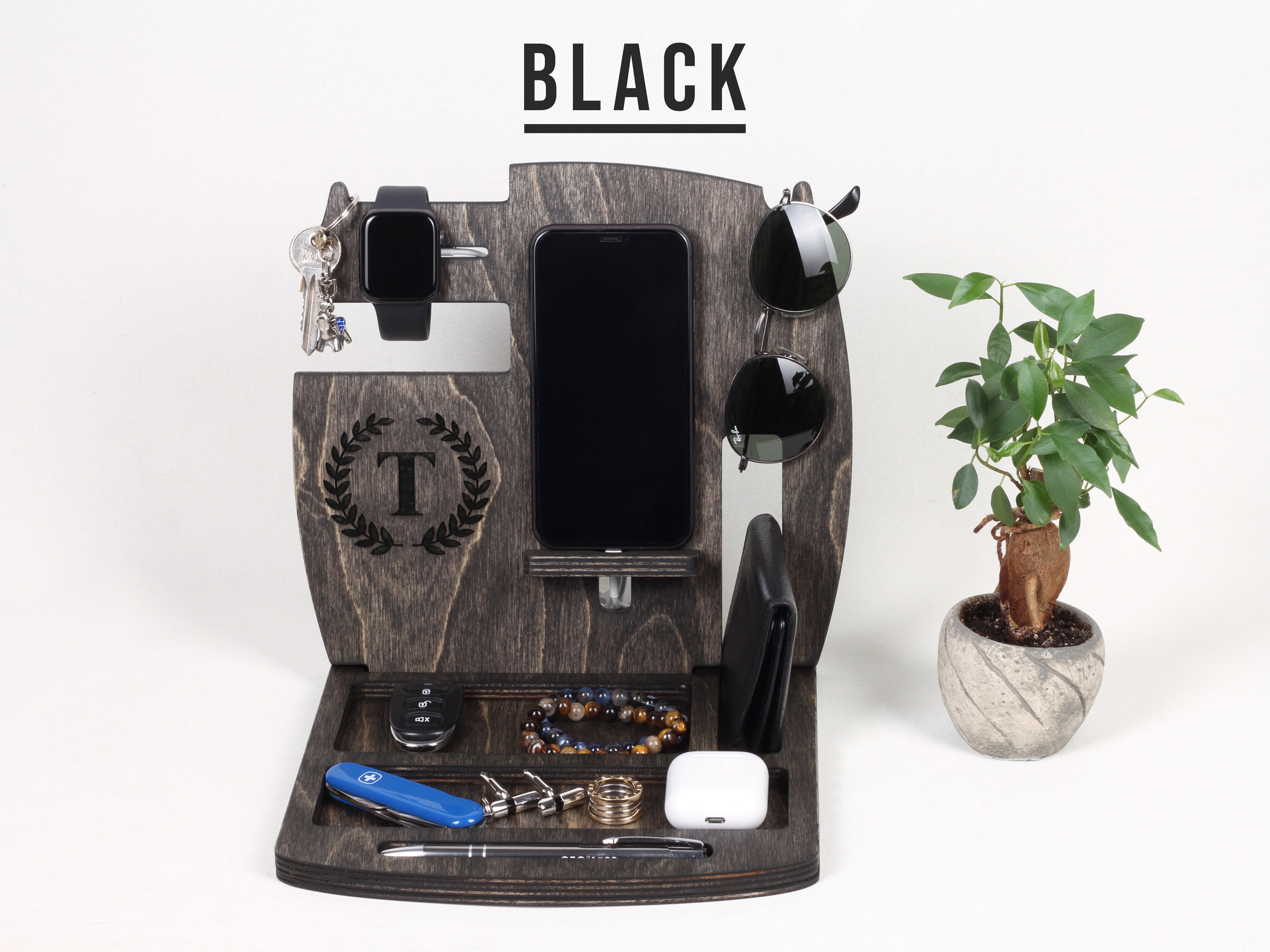 Wood Docking Station