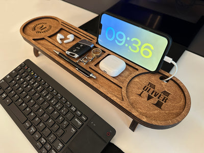 Wood Desk Organizer