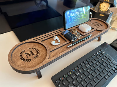 Wood Desk Organizer