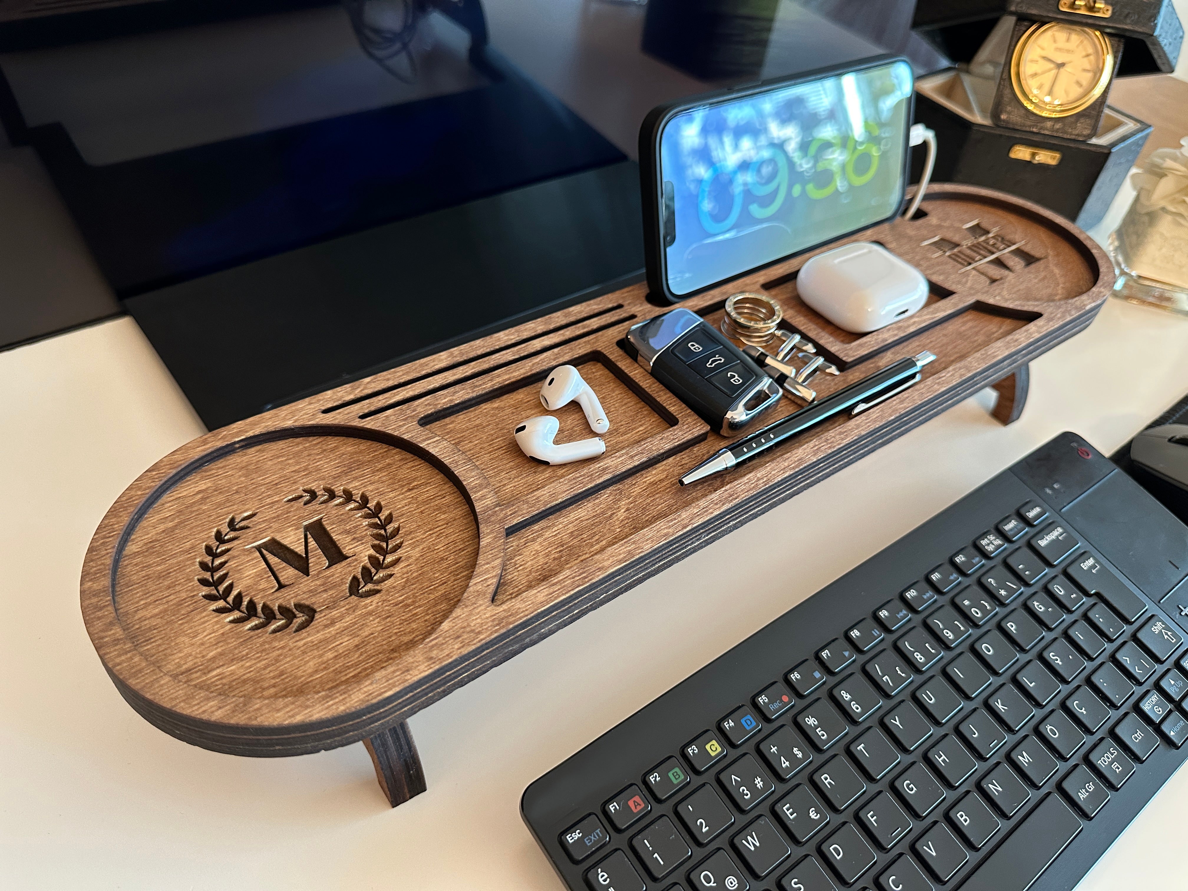 Wood Desk Organizer