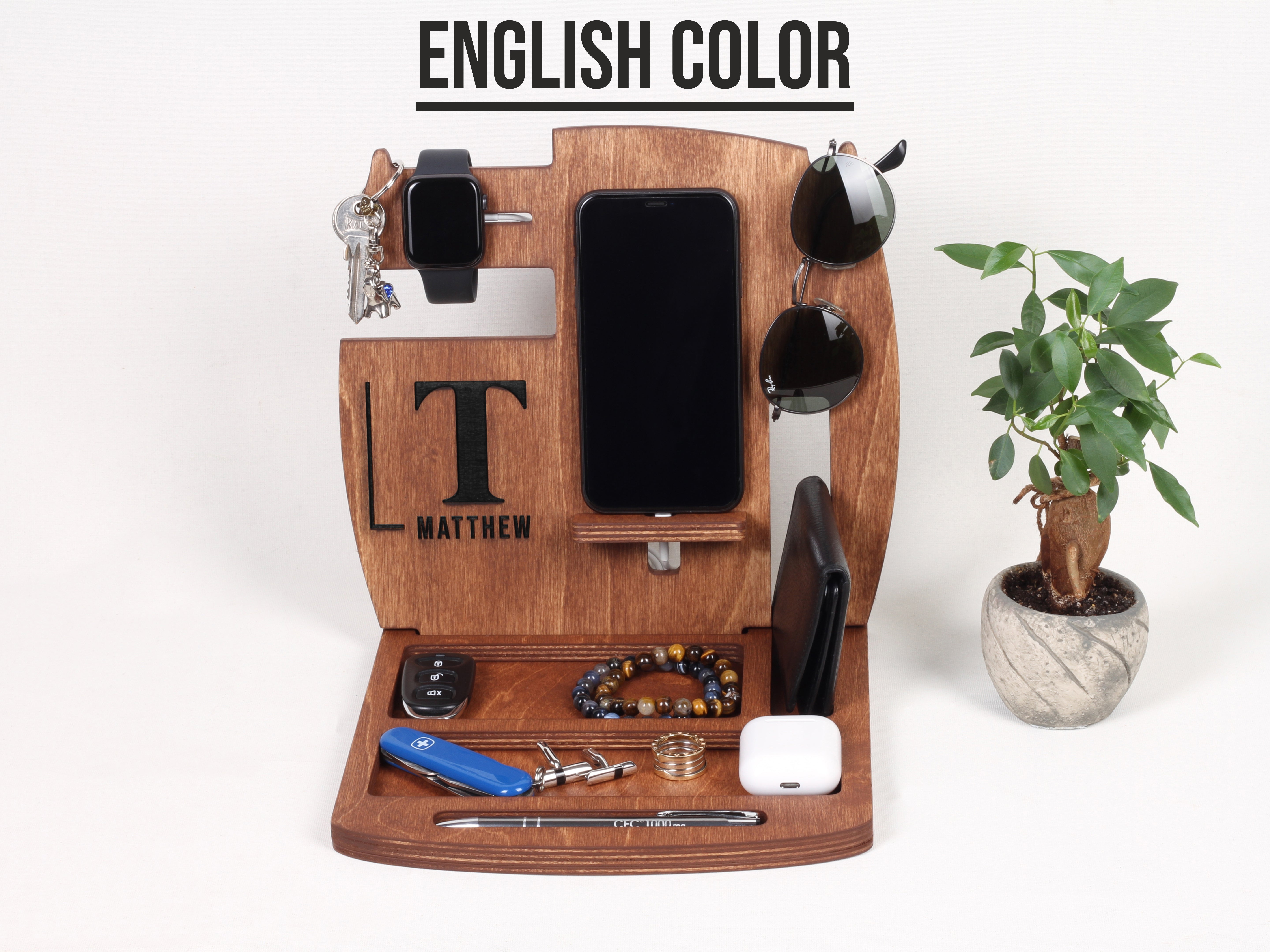 Wood Docking Station