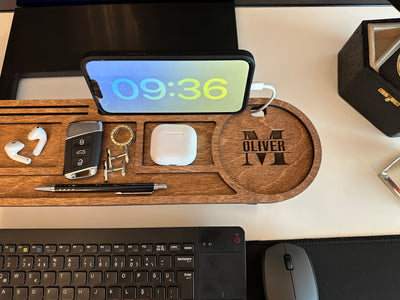 Wood Desk Organizer