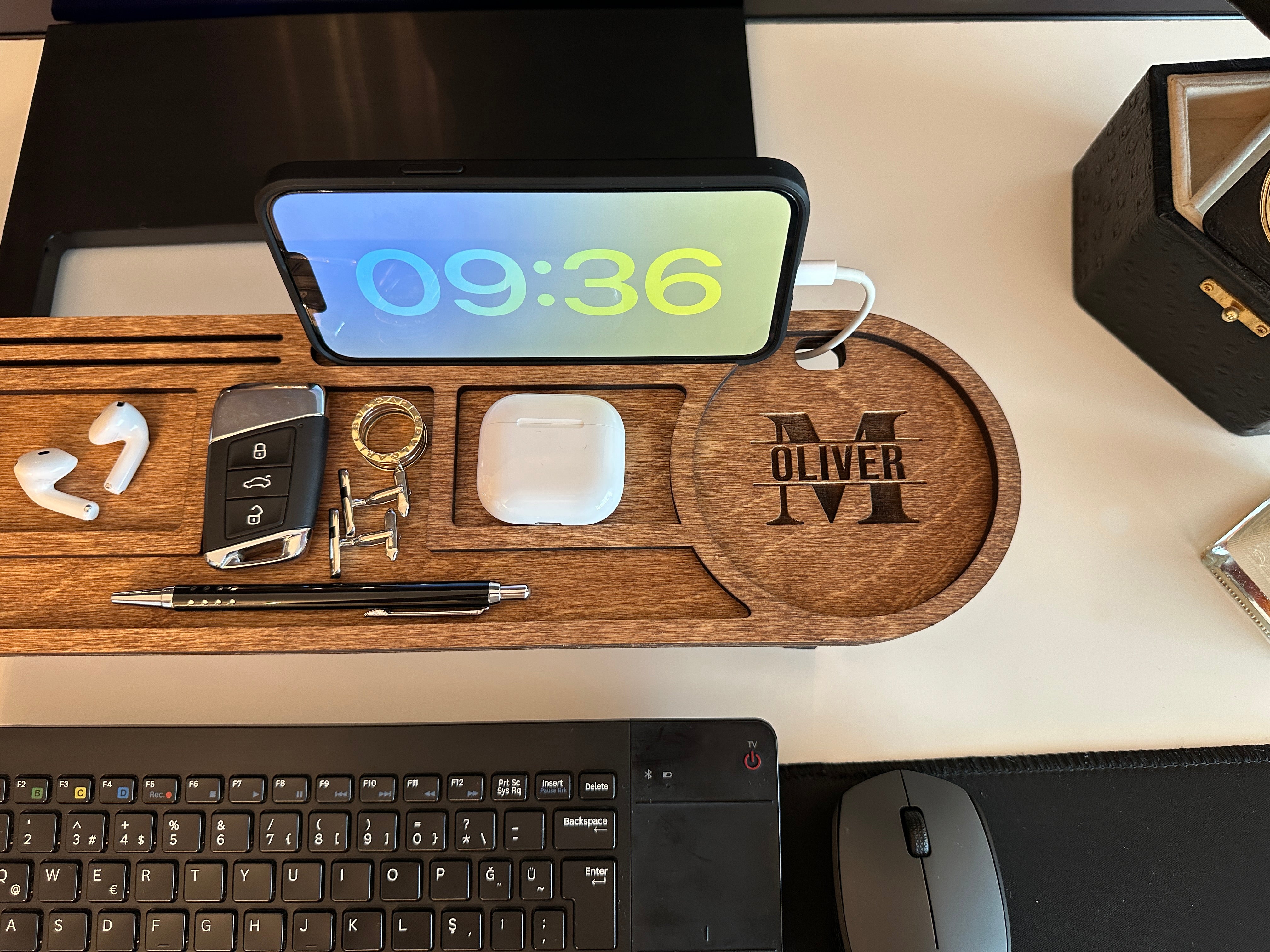 Wood Desk Organizer