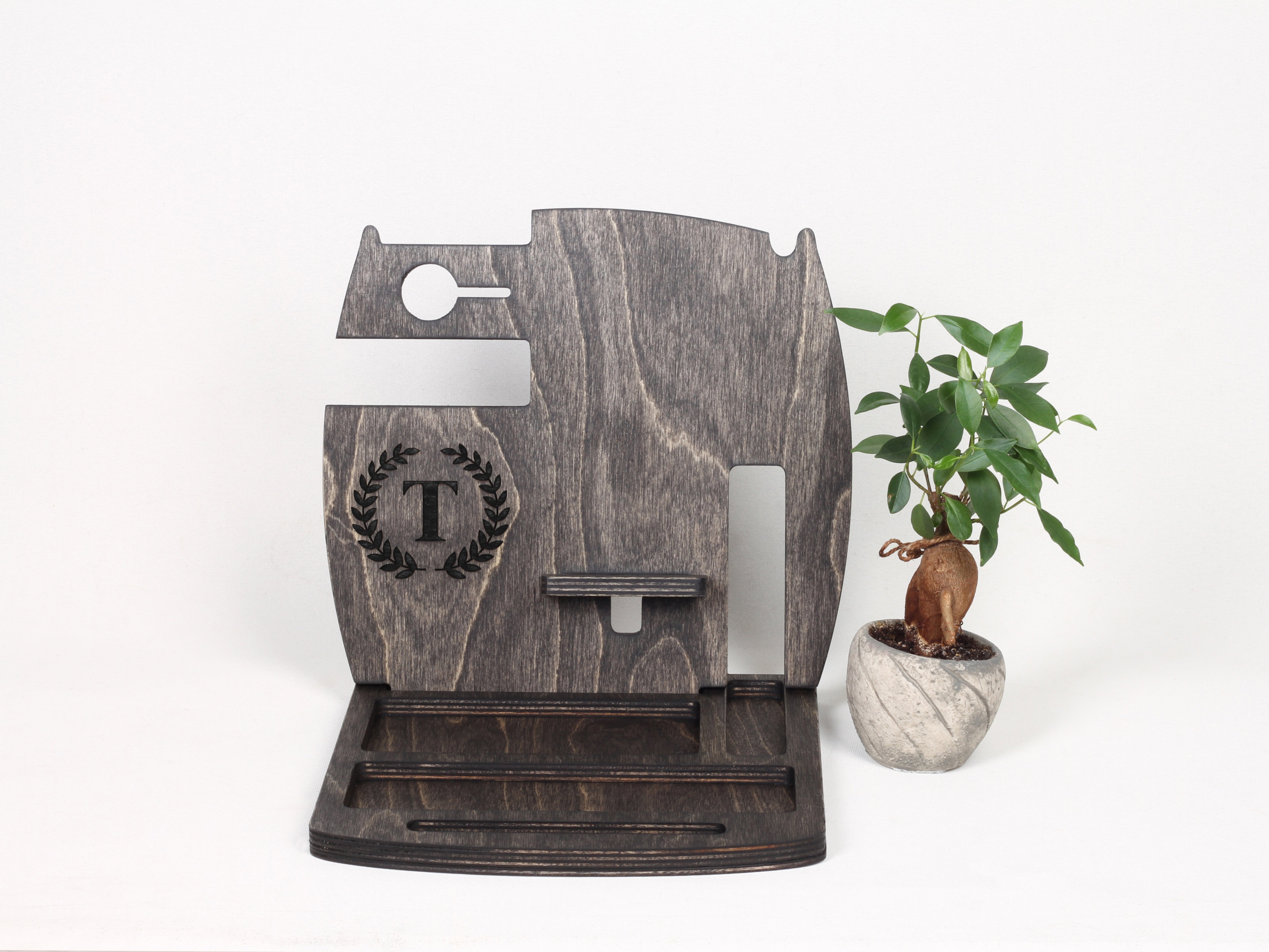 Wood Docking Station